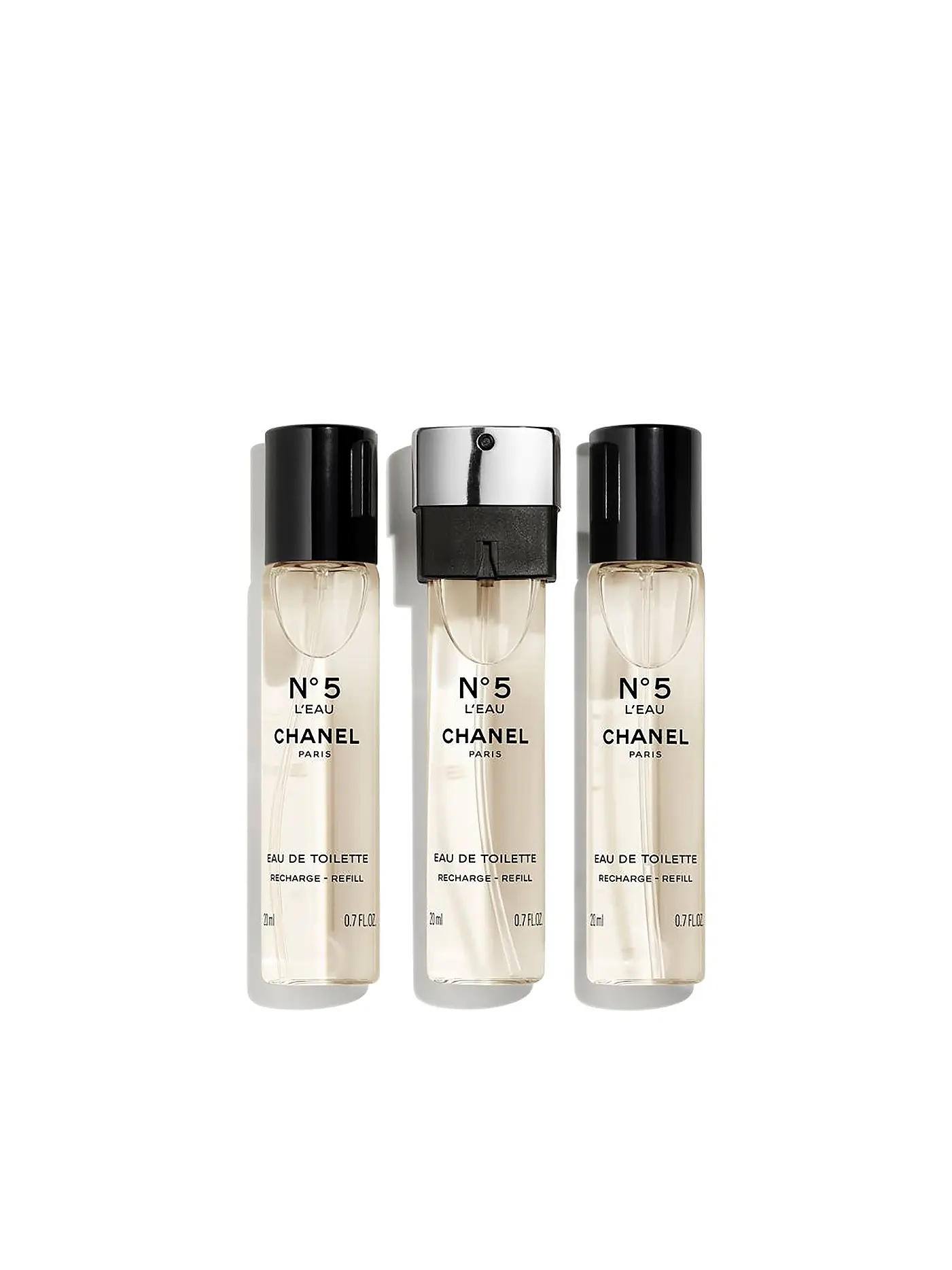 CHANEL |  L'EAU EAU DE TOILETTE TWIST AND SPRAY 3X20ML | 